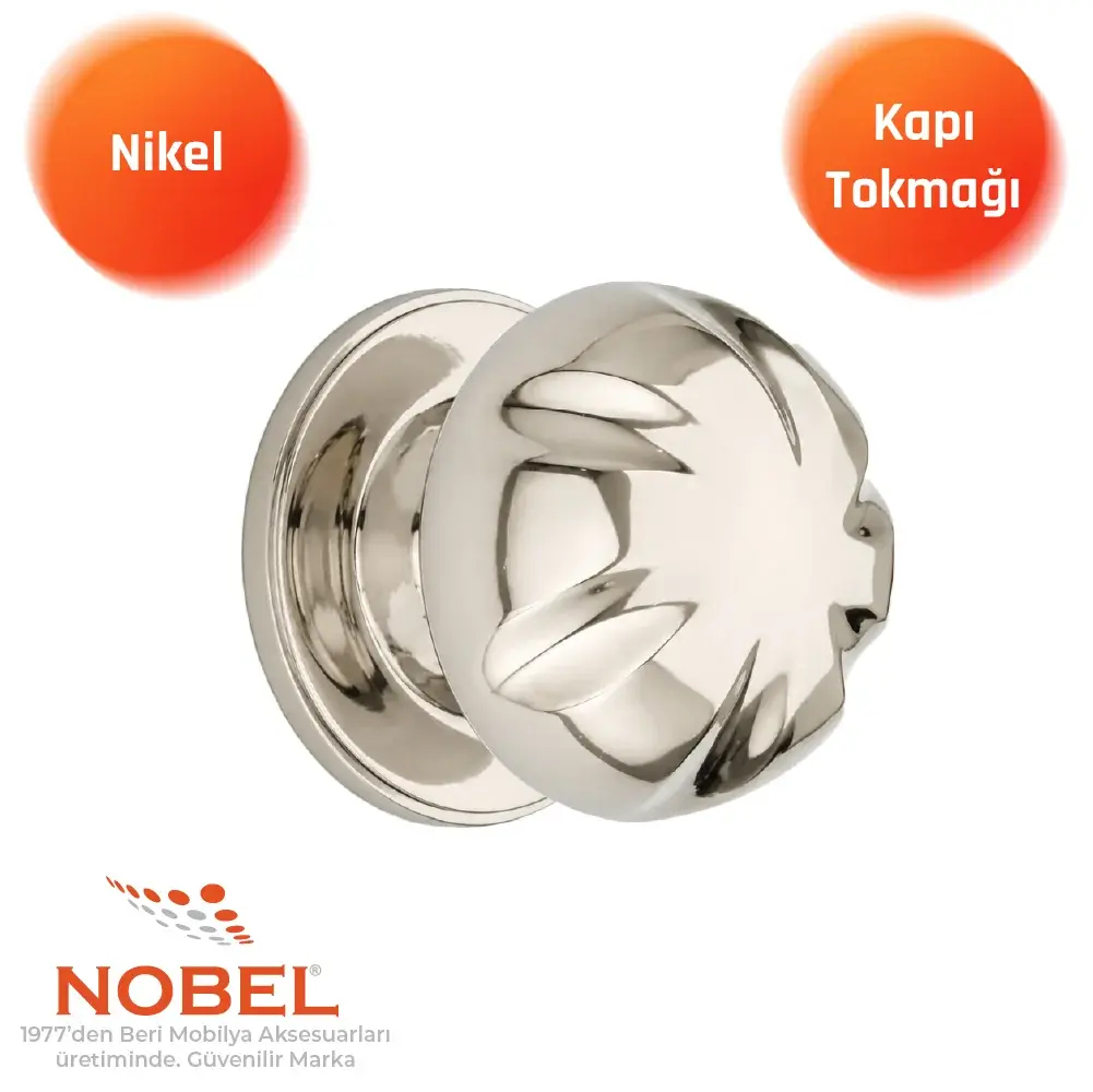 Nobel Gül Yonca Kapı Tokmağı